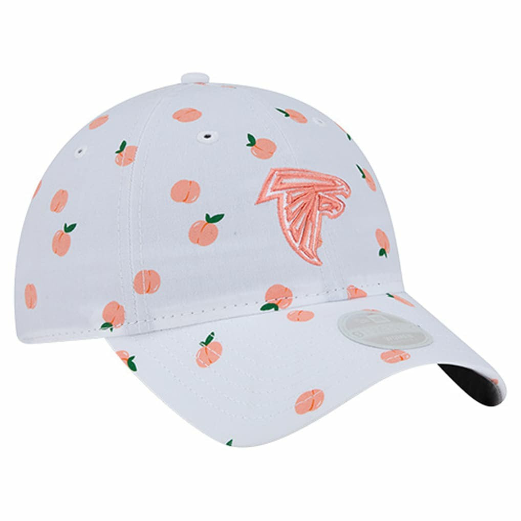 Atlanta Falcons New Era Women's Fruit Pattern 9TWENTY Adjustable Hat - White sale