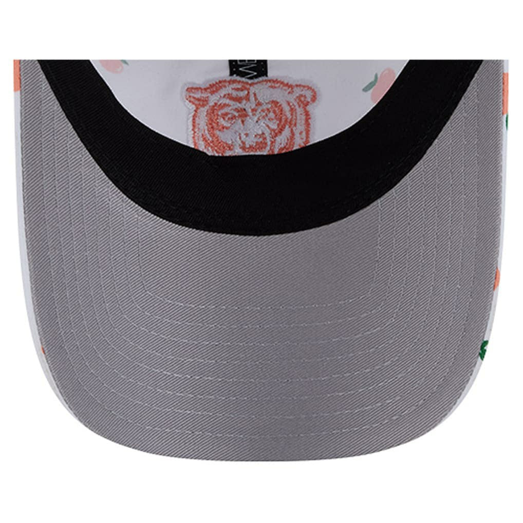 Chicago Bears New Era Women's Fruit Pattern 9TWENTY Adjustable Hat - White on sale