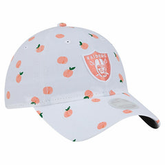 Las Vegas Raiders New Era Women's Fruit Pattern 9TWENTY Adjustable Hat - White sale