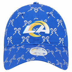 Los Angeles Rams New Era Women's Ribbon 9TWENTY Adjustable Hat - Royal sale