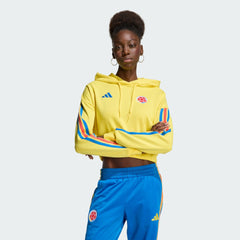Colombia National Team Women's FIFA x World Cup Alphaskin Cropped Hoodie - Yellow outlet
