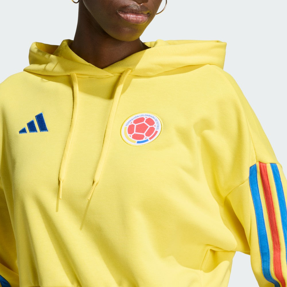 Colombia National Team Women's FIFA x World Cup Alphaskin Cropped Hoodie - Yellow outlet