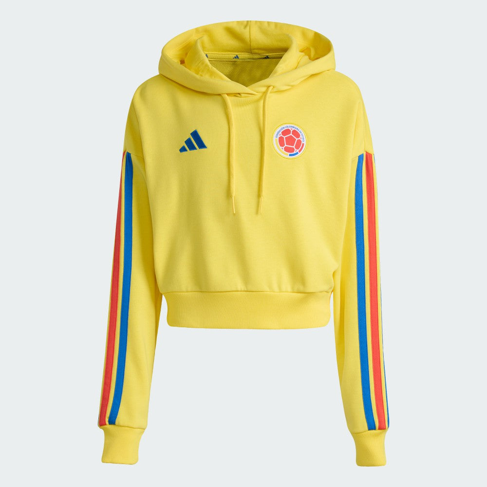 Colombia National Team Women's FIFA x World Cup Alphaskin Cropped Hoodie - Yellow outlet