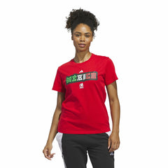 Mexico National Team Women's Jersey Hook T-Shirt - Red discount