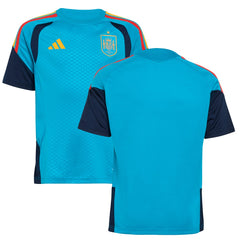 Spain National Team Youth FIFA x World Cup 2026 Tiro Training Jersey - Turquoise online