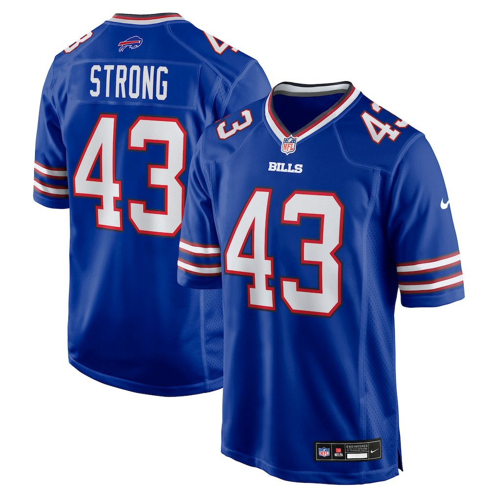 Dorian Strong Buffalo Bills Team Game Jersey - Royal outlet