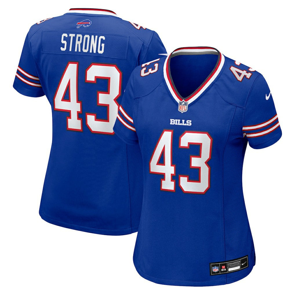 Dorian Strong Buffalo Bills Women's Team Game Jersey - Royal cheap