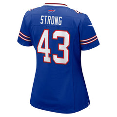 Dorian Strong Buffalo Bills Women's Team Game Jersey - Royal cheap