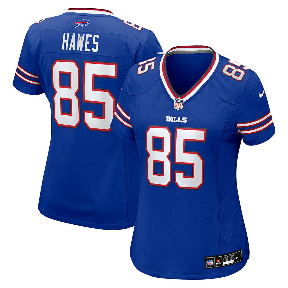 Jackson Hawes Buffalo Bills Women's Team Game Jersey - Royal for sale