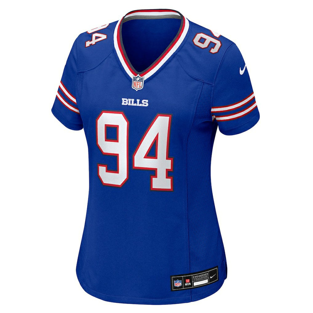 Landon Jackson Buffalo Bills Women's Team Game Jersey - Royal for sale