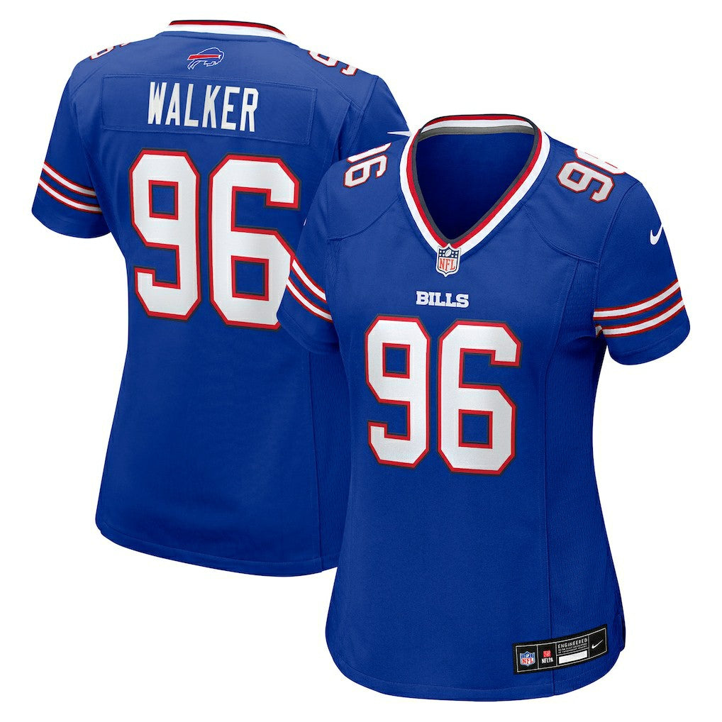 Deone Walker Buffalo Bills Women's Team Game Jersey - Royal discount