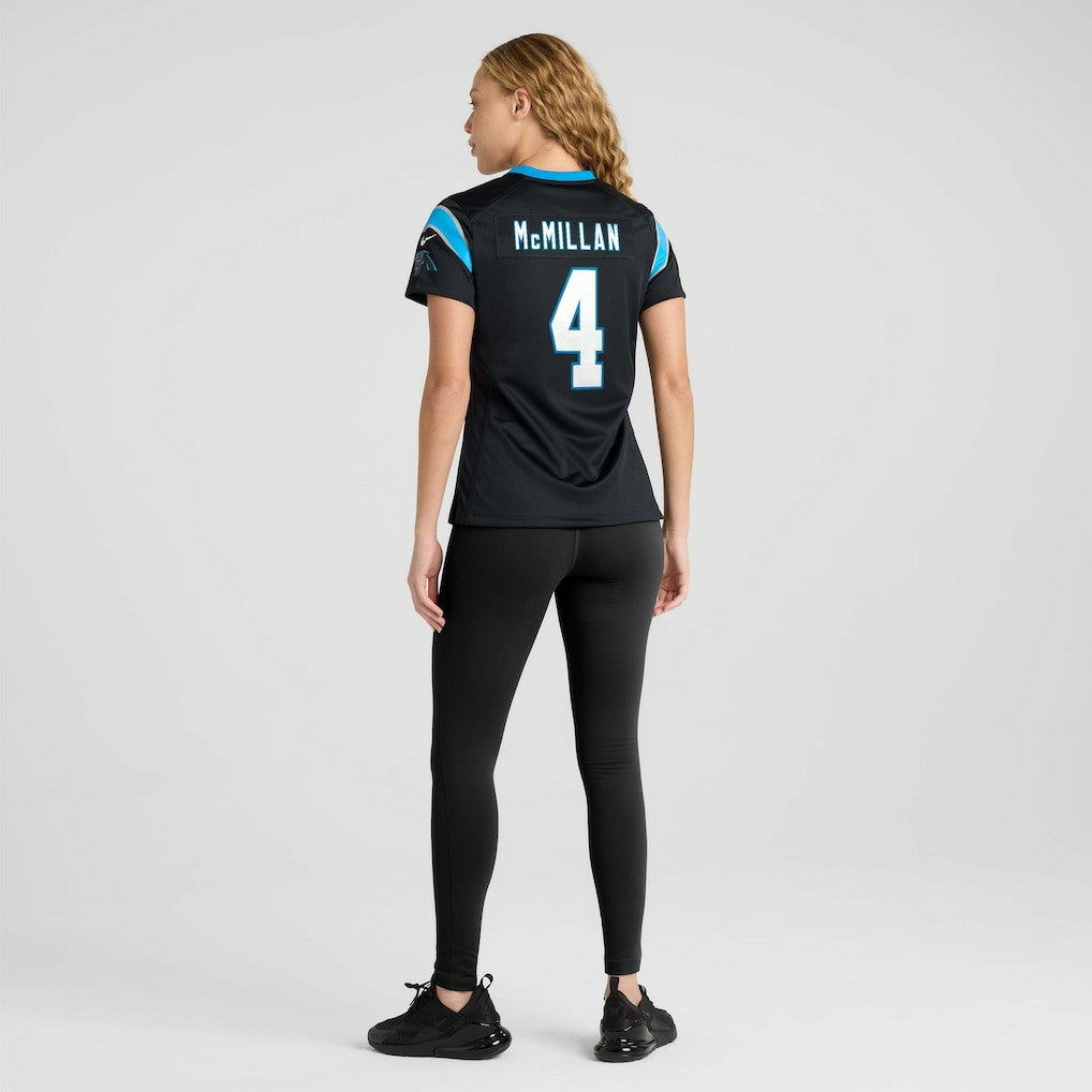 Tetairoa McMillan Carolina Panthers Women's Team Game Jersey - Black for sale