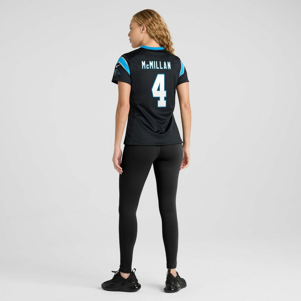 Tetairoa McMillan Carolina Panthers Women's Team Game Jersey - Black for sale