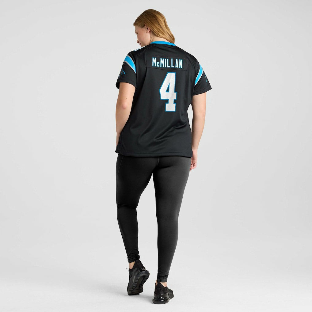 Tetairoa McMillan Carolina Panthers Women's Team Game Jersey - Black for sale