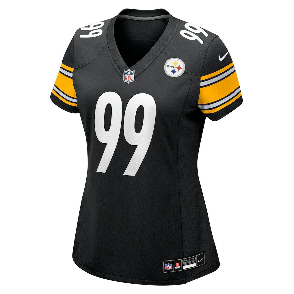 Derrick Harmon Pittsburgh Steelers Women's Team Game Jersey - Black sale