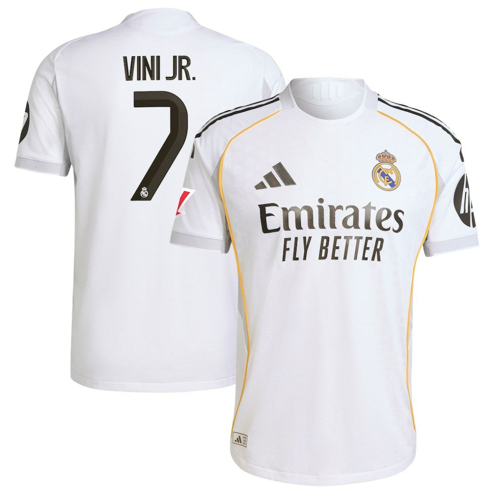 Vini Jr. Real Madrid 2025/26 Home Jersey - White cheap