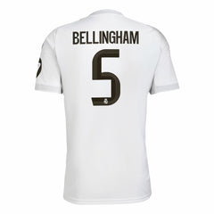Jude Bellingham Real Madrid 2025/26 Home Replica Jersey - White shop