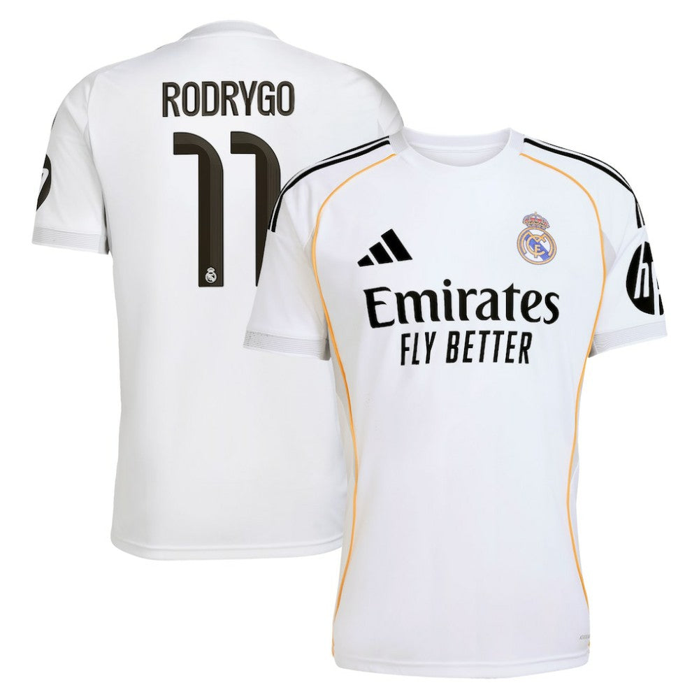 Rodrygo Real Madrid 2025/26 Home Replica Jersey - White outlet