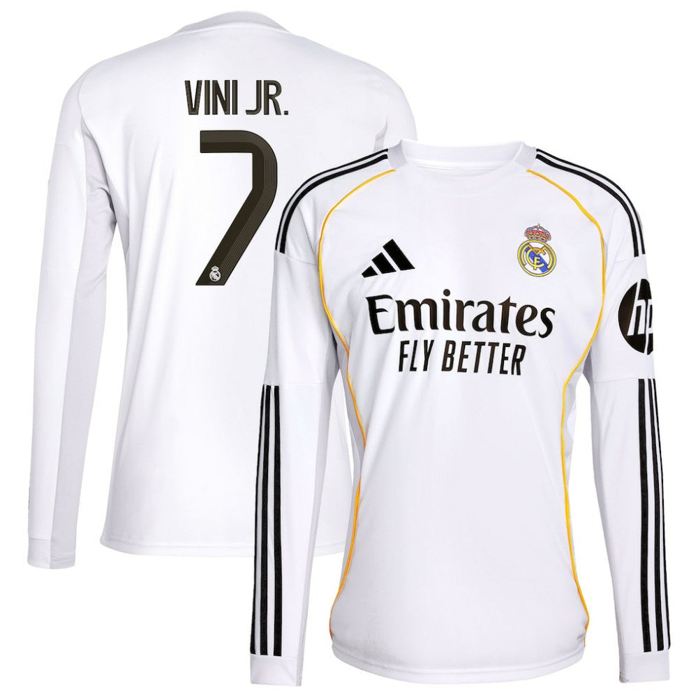 Vini Jr. Real Madrid 2025/26 Home Replica Jersey - White sale