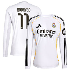Rodrygo Real Madrid 2025/26 Home Replica Jersey - White online