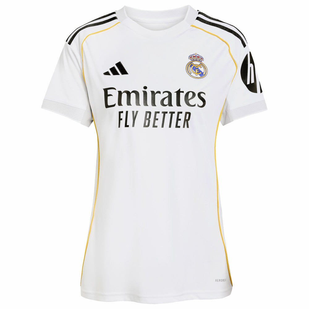 Jude Bellingham Real Madrid Women's 2025/26 Home Replica Jersey - White discount