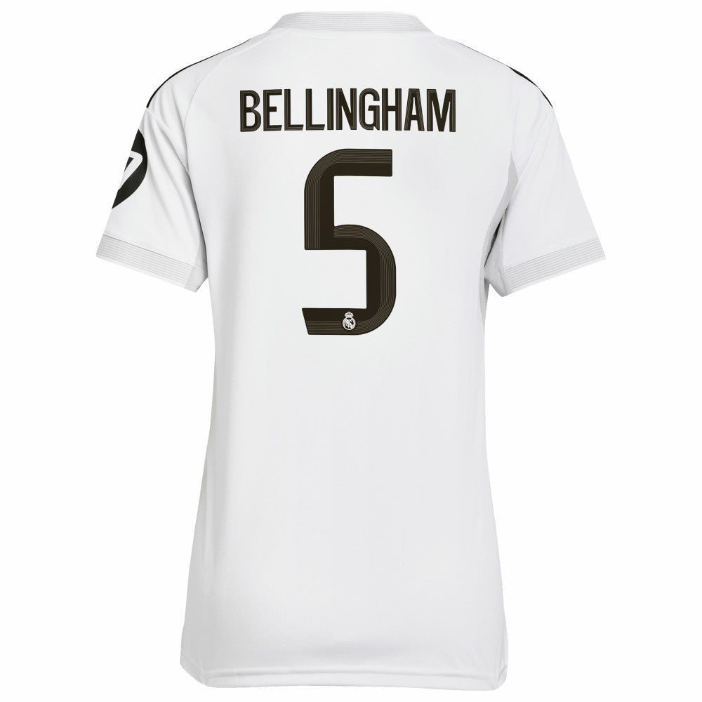 Jude Bellingham Real Madrid Women's 2025/26 Home Replica Jersey - White discount