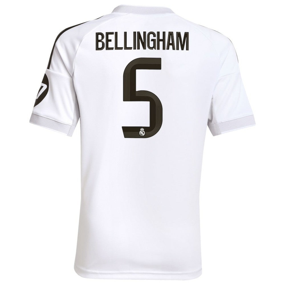 Jude Bellingham Real Madrid Youth 2025/26 Home Replica Jersey - White for sale