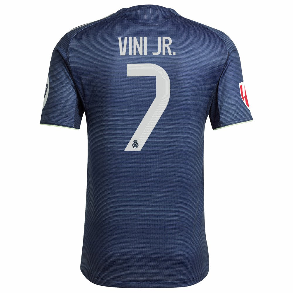 Vini Jr. Real Madrid 2025/26 Away Player Jersey - Blue discount