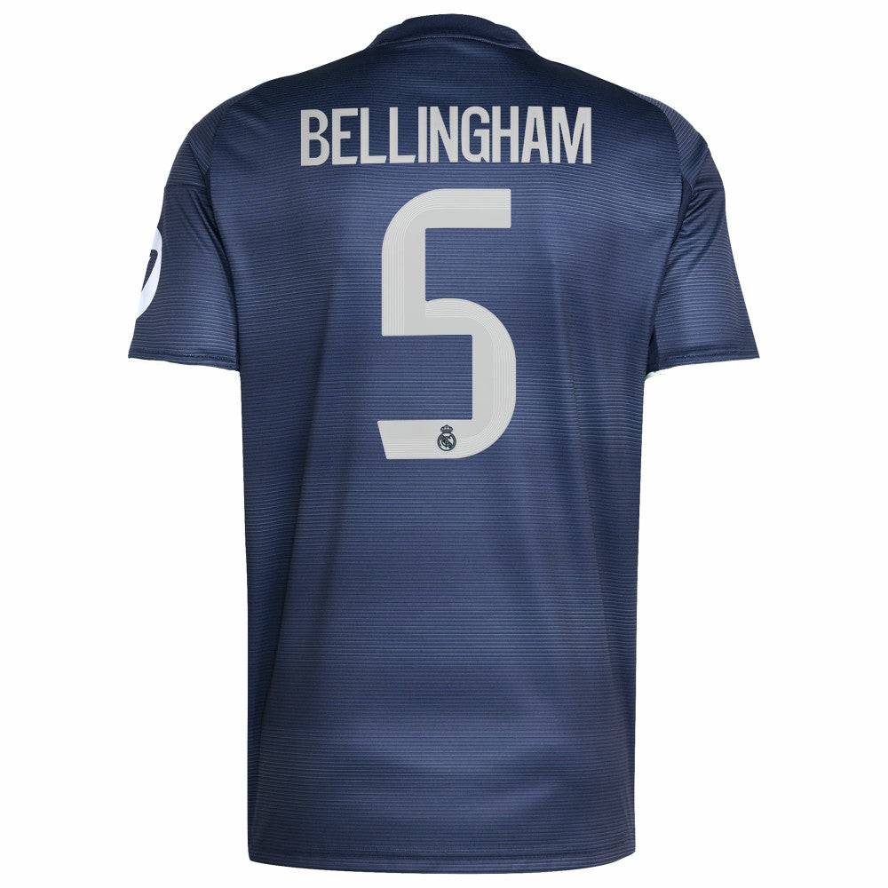 Jude Bellingham Real Madrid 2025/26 Away Replica Player Jersey - Blue outlet