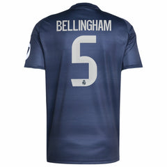 Jude Bellingham Real Madrid 2025/26 Away Replica Player Jersey - Blue outlet