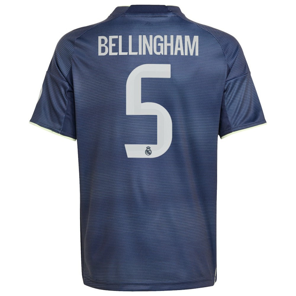 Jude Bellingham Real Madrid Youth 2025/26 Away Replica Player Jersey - Blue online