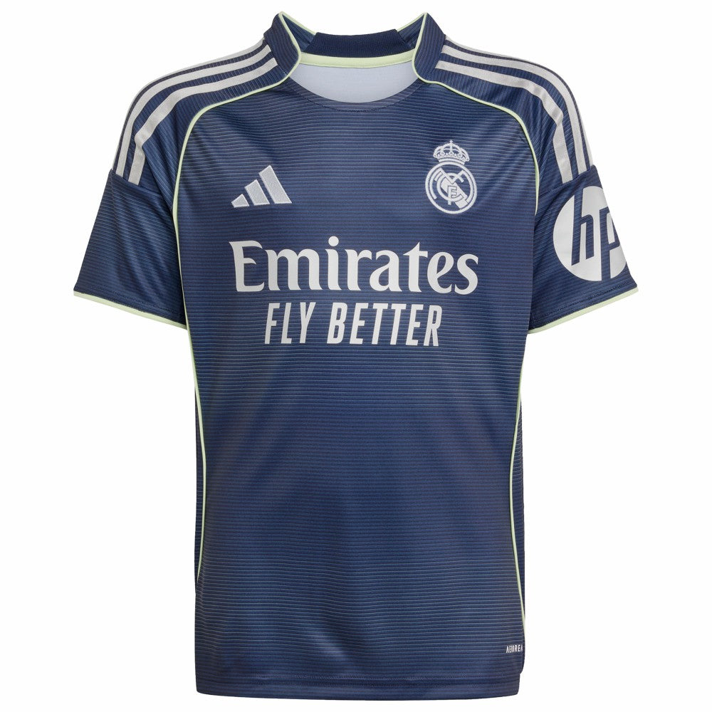 Vini Jr. Real Madrid Youth 2025/26 Away Replica Player Jersey - Blue cheap
