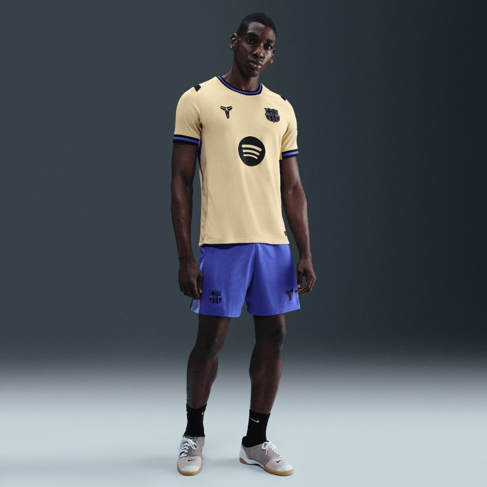 Barcelona 2025/26 Away Stadium Replica Jersey - Gold on sale