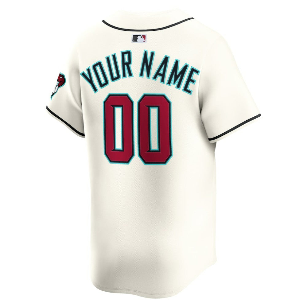 Arizona Diamondbacks Youth Home Custom Limited Jersey White