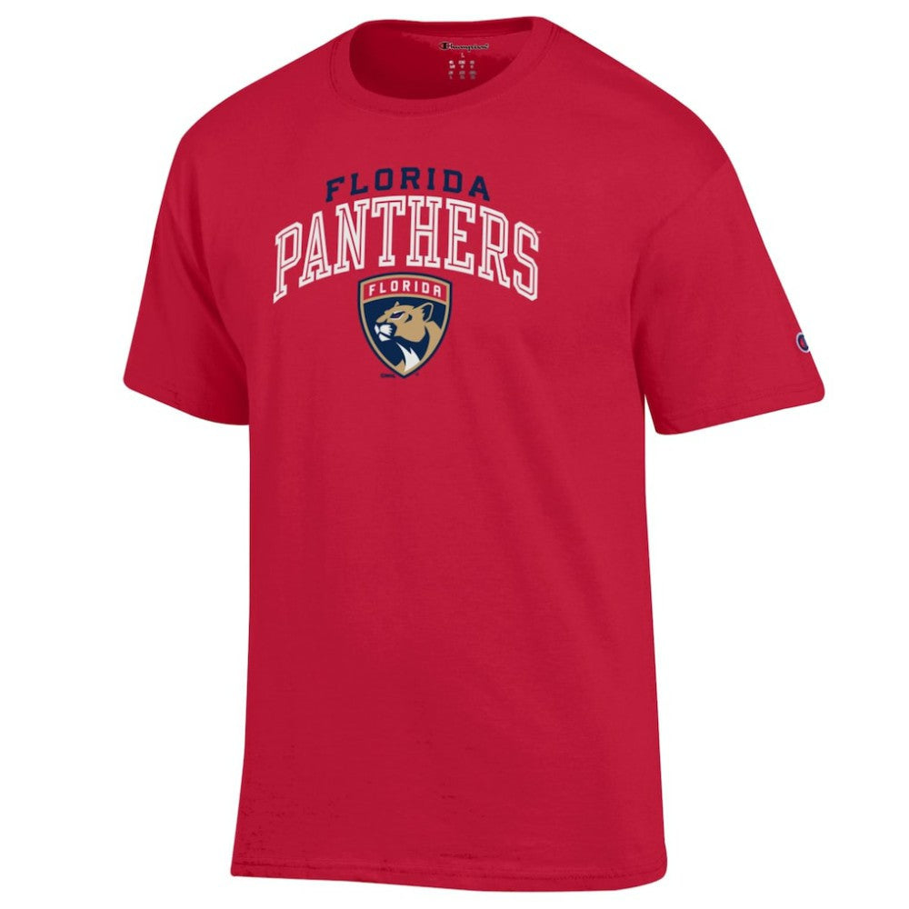 Florida Panthers Champion Primary Logo T-Shirt - Red T-shirts