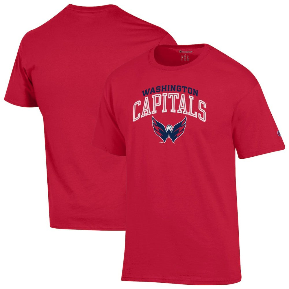 Washington Capitals Champion Primary Logo T-Shirt - Red T-shirts
