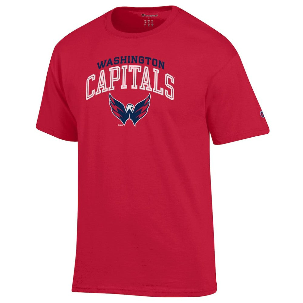 Washington Capitals Champion Primary Logo T-Shirt - Red T-shirts