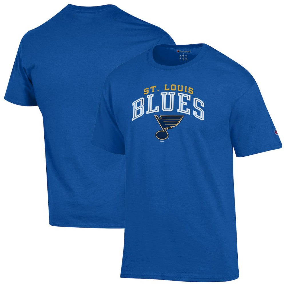 St. Louis Blues Champion Primary Logo T-Shirt - Royal T-shirts