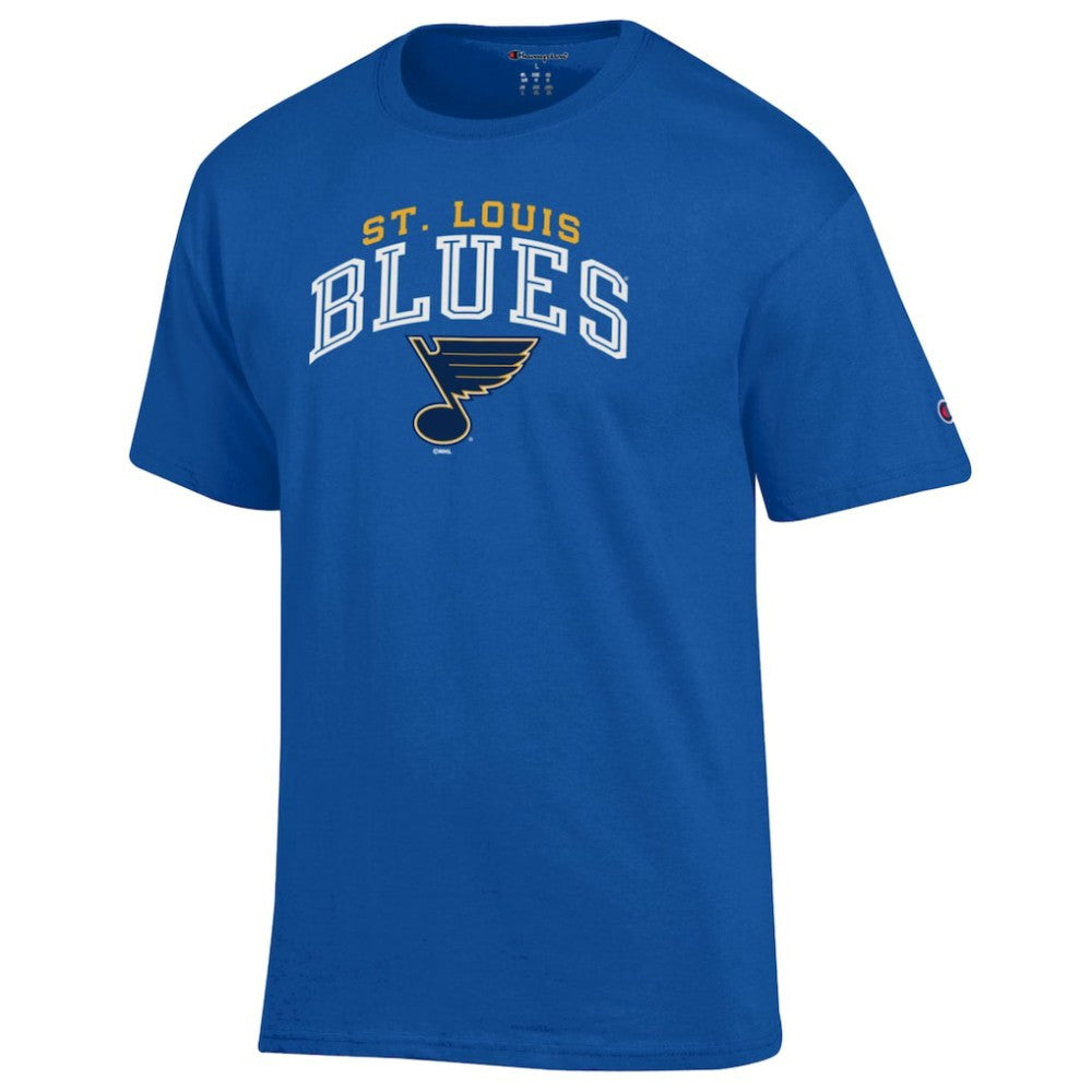 St. Louis Blues Champion Primary Logo T-Shirt - Royal T-shirts