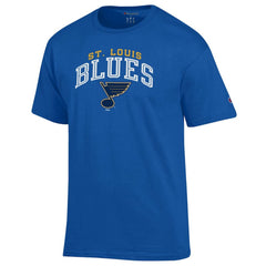 St. Louis Blues Champion Primary Logo T-Shirt - Royal T-shirts