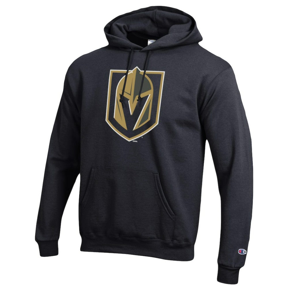Vegas Golden Knights Champion Primary Logo 1-Hit Pullover Hoodie - Black Hoodies