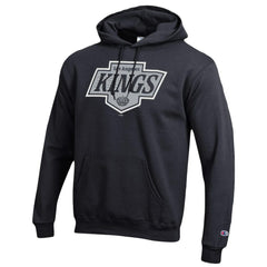 Los Angeles Kings Champion Primary Logo 1-Hit Pullover Hoodie - Black Hoodies