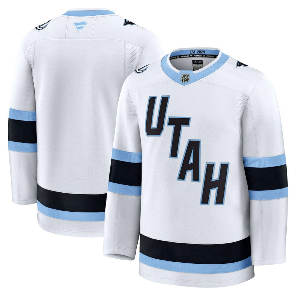 Utah Mammoth Fanatics Away Premium Jersey - White Jerseys