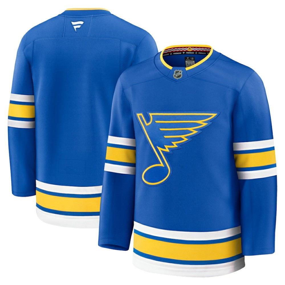 St. Louis Blues Fanatics Home Premium Jersey - Blue Jerseys