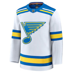 St. Louis Blues Fanatics Away Premium Jersey - White Jerseys