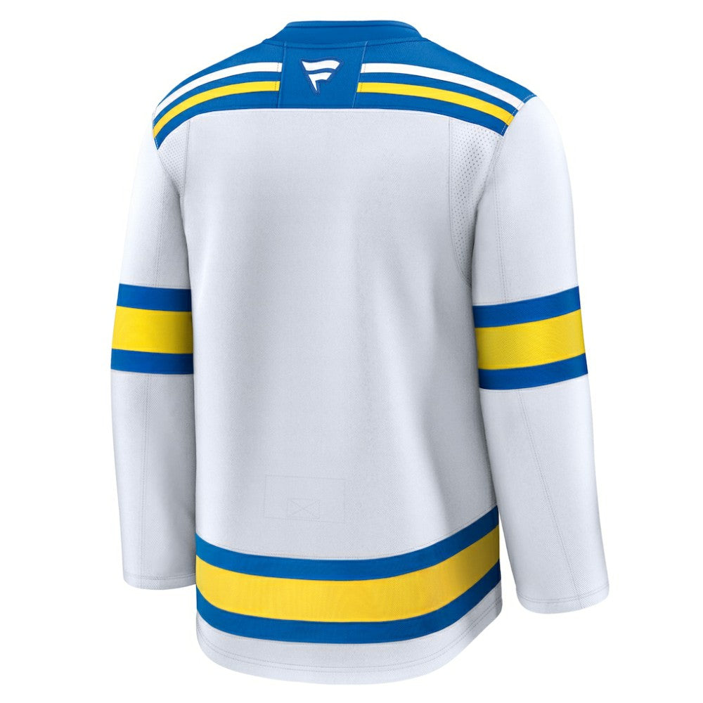St. Louis Blues Fanatics Away Premium Jersey - White Jerseys