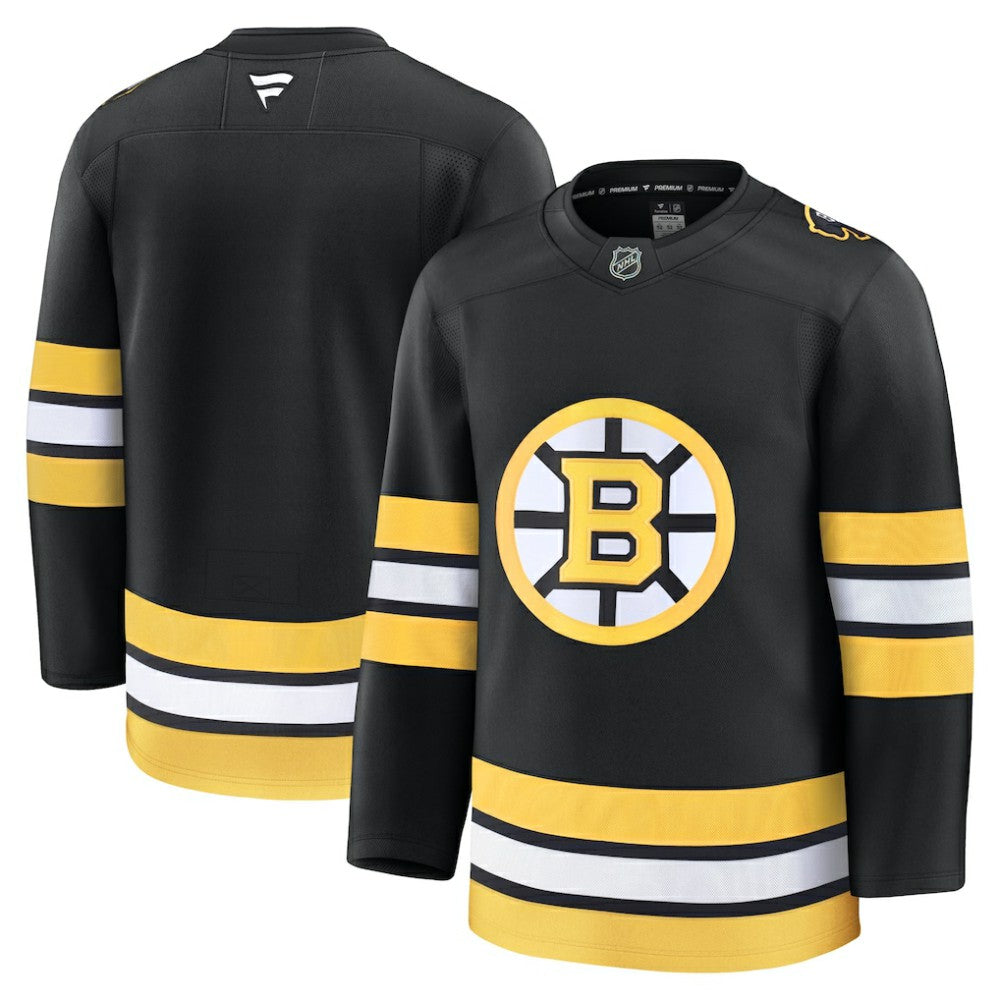 Boston Bruins Fanatics Home Premium Jersey - Black Jerseys
