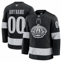Los Angeles Kings Fanatics Alternate Premium Custom Jersey - Black Jerseys