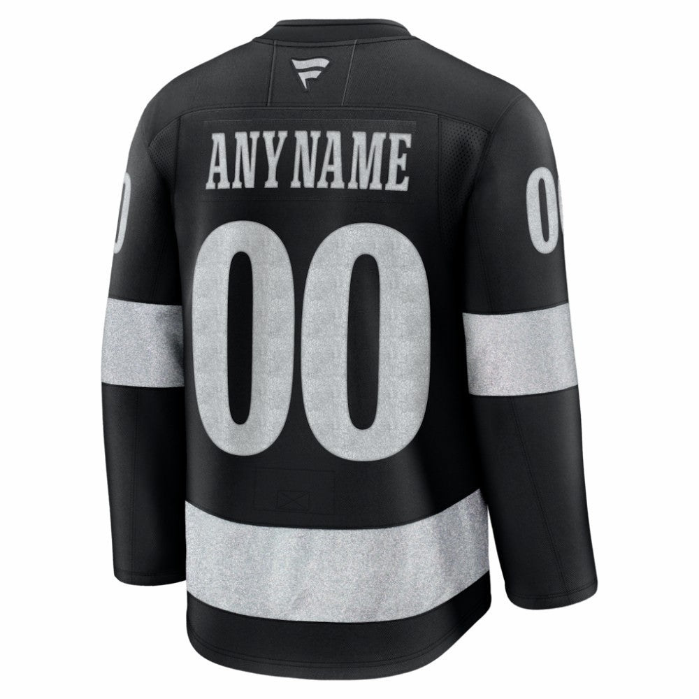 Los Angeles Kings Fanatics Alternate Premium Custom Jersey - Black Jerseys