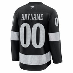 Los Angeles Kings Fanatics Alternate Premium Custom Jersey - Black Jerseys